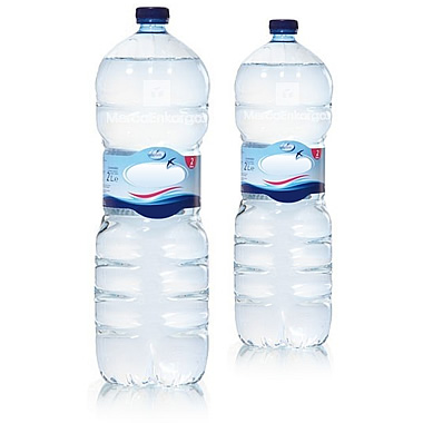 Botellas de agua